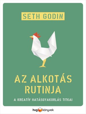 cover image of Az alkotás rutinja